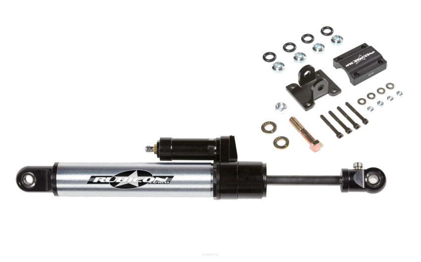 Amortyzator skrętu regulowany NFS Performance Rubicon Express - Jeep Wrangler JK