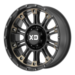 Felga Aluminiowa 9x18'' 8x170 ET18 XD 829 HOSS II Czarny/Brąz - Ford F350 05-18 - 3