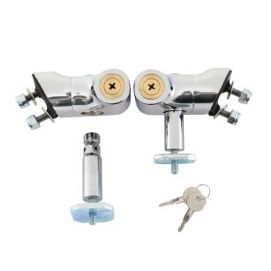 Zamknięcie, zamki maski Smittybilt stal nierdzewna - Jeep Wrangler TJ