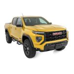 Progi, stopnie boczne czarne Rough Country Nerf Steps - 2