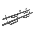 Progi, stopnie boczne czarne Rough Country Nerf Steps - 4