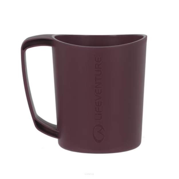 Kubek turystyczny Ellipse Big Mug fioletowy Lifeventure