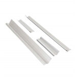 Nakładki na progi stalowe Smittybilt - 2