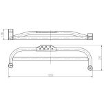Progi, stopnie boczne Rock Crawler Horntools - Suzuki Jimny 98-17 - 2