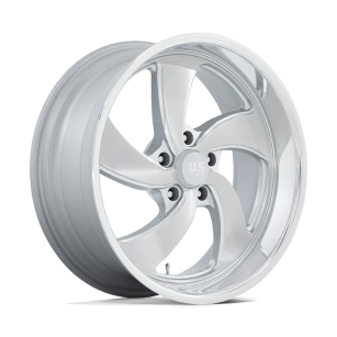 Felga aluminiowa U134 DESPERADO Silver Brushed Face Milled Diamond Cut Lip US MAGS