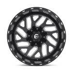 Felga aluminiowa D581 TRITON Gloss Black Milled FUEL - 3