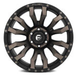 Felga aluminiowa D674 Blitz Matte Black/Double Dark Tint Fuel - 2