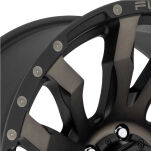 Felga aluminiowa D674 Blitz Matte Black/Double Dark Tint Fuel - 4