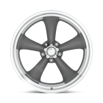 Felga aluminiowa VN215 Classic Torq Thrust II MAG Gray W/ Machined LIP American Racing - 2