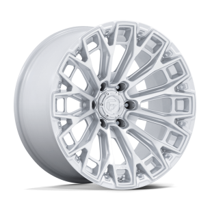 Felga aluminiowa FC882 TRAX Gloss Silver W/ Machined Face FUEL