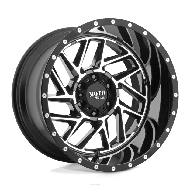 Felga aluminiowa MO985 BREAKOUT Gloss Black Machined MOTO METAL
