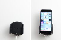 Uchwyt regulowany do Apple iPhone X w futerale lub obudowie o wymiarach: 62-77 mm (szer.), 2-10 mm (grubość) z możliwością wpięcia kabla lightning USB - 6