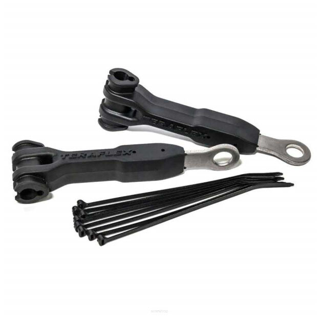 Zestaw relokacji mocowania przewodów hamulcowych przód TeraFlex