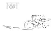 Osłona chłodnic i silnika Mercedes Sprinter 4X4 W 906 NCV3 2006-2018 aluminiowa 8mm - 2