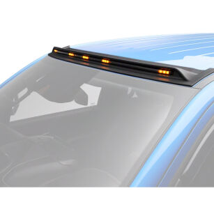 Listwa obrysowa z lampami LED amber Husky Liners AeroCab Pro bez szyberdachu