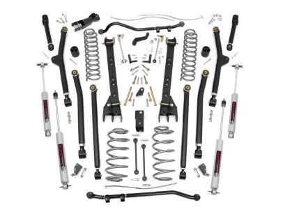 4" Long Arm Rough Country Lift Kit - Jeep Wrangler TJ