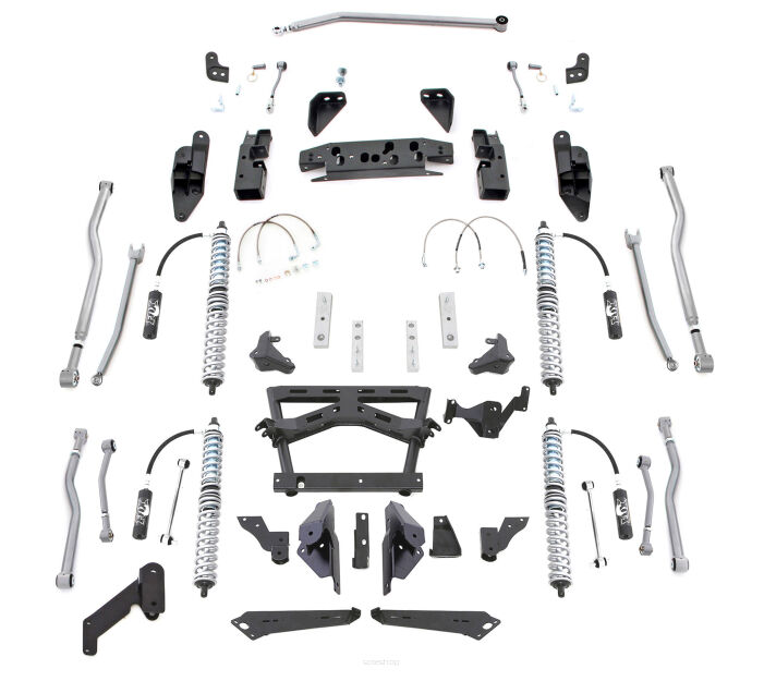 Extreme-Duty  Long Arm 4-Link Kit, Coil-over  RUBICON EXPRESS  - Jeep Wrangler JK