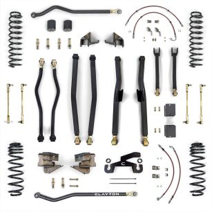 Zestaw zawieszenia Long Arm Clayton Premium Lift 2" JL 392