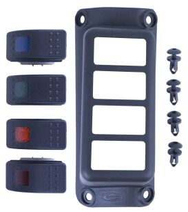 Panel z przełącznikami na słupek DAYSTAR - Jeep Wrangler JK