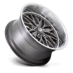 Felga aluminiowa U139 SANTA CRUZ Anthracite W/ Diamond Cut Lip US MAGS - 3