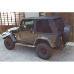 Kompletny dach miękki bezstelażowy typu Fastback z szybami Black Diamond Suntop - 2