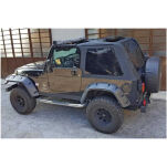 Kompletny dach miękki bezstelażowy typu Fastback z szybami Black Diamond Suntop - 3