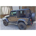 Kompletny dach miękki bezstelażowy typu Fastback z szybami Black Diamond Suntop - 4