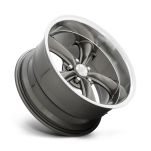 Felga aluminiowa VN338 BOSS TT Graphite W/ Diamond Cut Lip AMERICAN RACING - 3