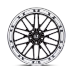 Felga aluminiowa U138 SANTA CRUZ Gloss Black W/ Diamond Cut Lip US MAGS - 3