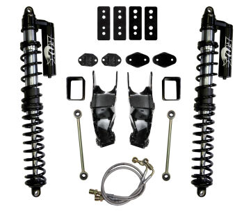 Zestaw od Skyjacker do konwersji mocowania amortyzatorów tylnych 2.0 Series Coilover Reservoir dla Liftu 4,5"-6" do Jeep Wrangler JK 07-18