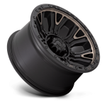 Felga aluminiowa D824 TRACTION Matte Black W/ Double Dark Tint FUEL - 2