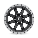 Felga aluminiowa D551 TROPHY Matte Black Gun Metal Ring FUEL - 3