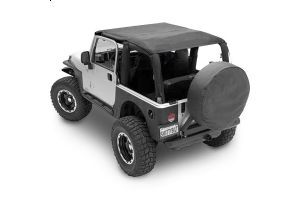 Dach miękki Brief Top czarny długi wodoodpornySmittybilt - Jeep Wrangler TJ