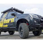 Progi, stopnie boczne Rock Slider Lapis Horntools - Isuzu D-Max 12-on - 3