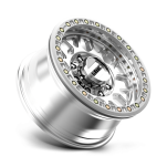 Felga aluminiowa KM234 GRENADE DESERT BEADLOCK Machined KMC - 2