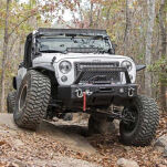 Zderzak stalowy stubby przód Rough Country - 6