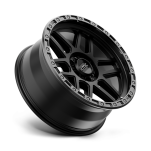 Felga aluminiowa KM544 Mesa Satin Black W/ Gloss Black LIP KMC - 2