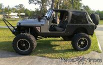 Zderzak przedni BFH Stinger z mocowaniem szekli POISON SPYDER - Jeep Wrangler TJ - 2