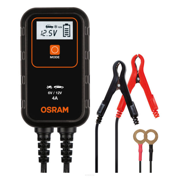 Prostownik 90Ah 6/12V BATTERYcharge 904 OSRAM