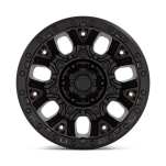 Felga aluminiowa D824 Traction Matte Black W/ Double Dark Tint Fuel - 3
