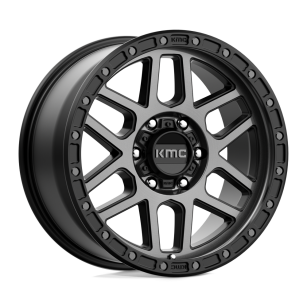 Felga aluminiowa KM544 MESA Satin Black W/ Gray Tint KMC