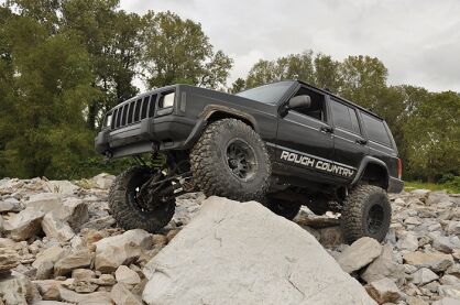 6,5" Long Arm Rough Country Lift Kit zawieszenie - Jeep Cherokee XJ