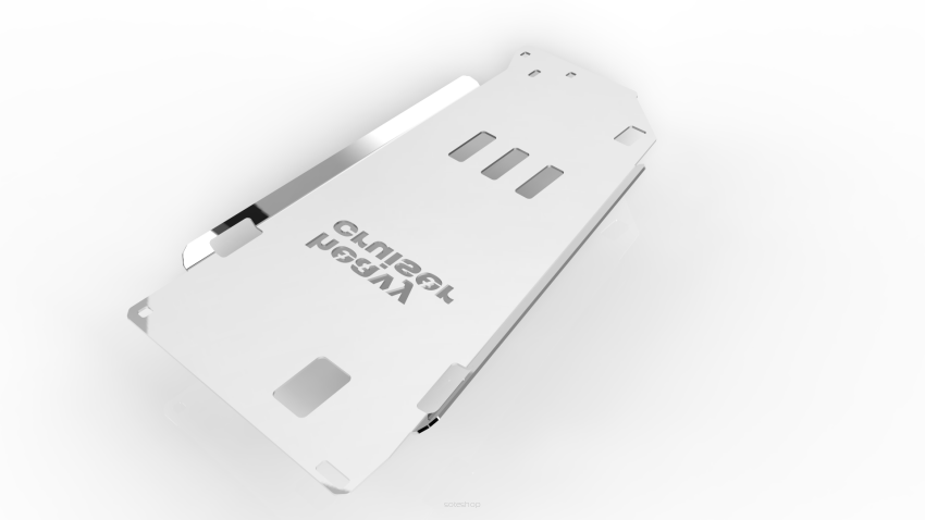 Osłona skrzyni biegów OFFROAD Toyota Land Cruiser 100 J100  4.7 V8 1998-2007 aluminiowa