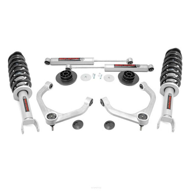 Zestaw zawieszenia z coiloverami N3 Rough Country Lift 3