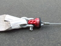 ProLink Zaczep/Szekla liny do wyciągarki (czerwony) - 2