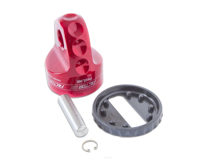 ProLink Zaczep/Szekla liny do wyciągarki (czerwony)