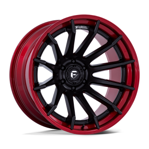 Felga aluminiowa FC403 BURN Matte Black W/ Candy Red Lip FUEL