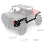 Poszerzenia błotników tył Smittybilt XRC - 7
