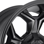 Felga aluminiowa D605 Avenger Matte Black/Dark Tint Fuel - 3
