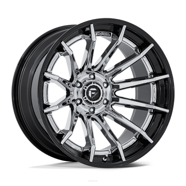Felga aluminiowa FC403 BURN Chrome W/ Gloss Black Lip FUEL